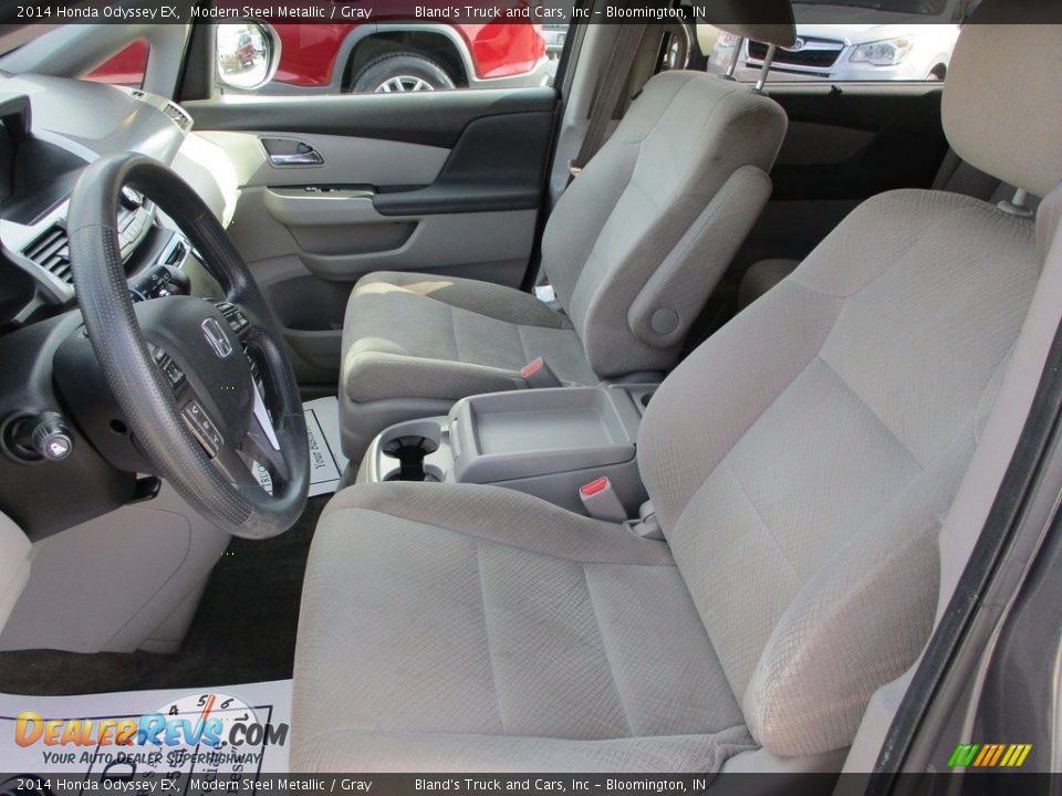 2014 Honda Odyssey EX Modern Steel Metallic / Gray Photo #7