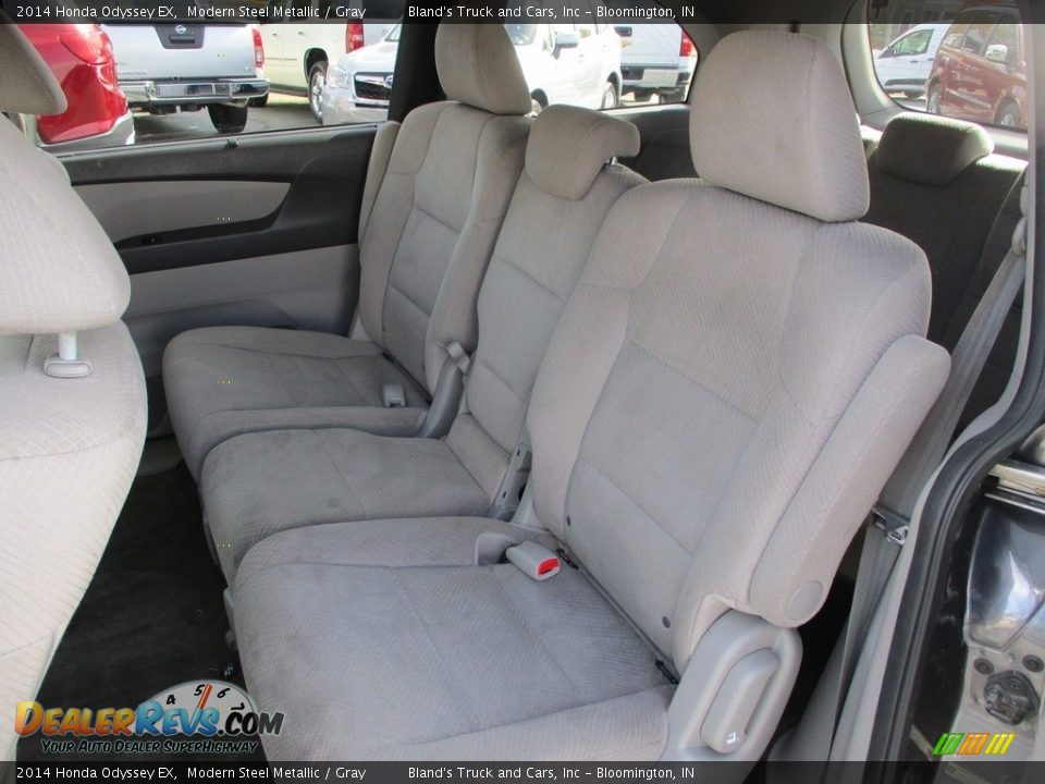 2014 Honda Odyssey EX Modern Steel Metallic / Gray Photo #8