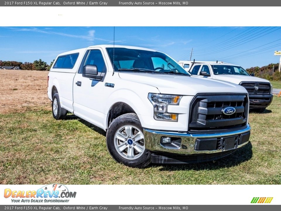 2017 Ford F150 XL Regular Cab Oxford White / Earth Gray Photo #1