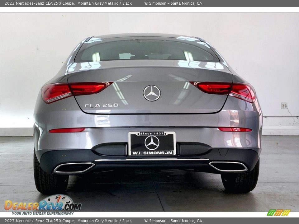 2023 Mercedes-Benz CLA 250 Coupe Mountain Grey Metallic / Black Photo #3