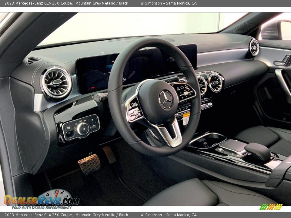 Front Seat of 2023 Mercedes-Benz CLA 250 Coupe Photo #4