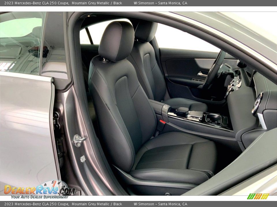Black Interior - 2023 Mercedes-Benz CLA 250 Coupe Photo #5
