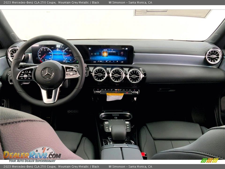 Dashboard of 2023 Mercedes-Benz CLA 250 Coupe Photo #6