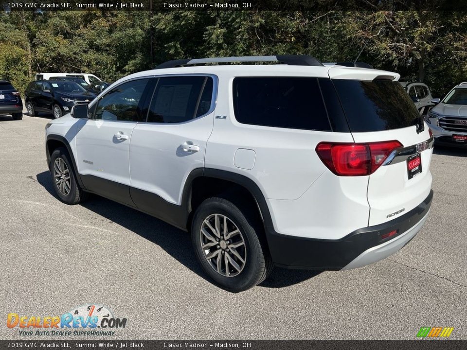 2019 GMC Acadia SLE Summit White / Jet Black Photo #2