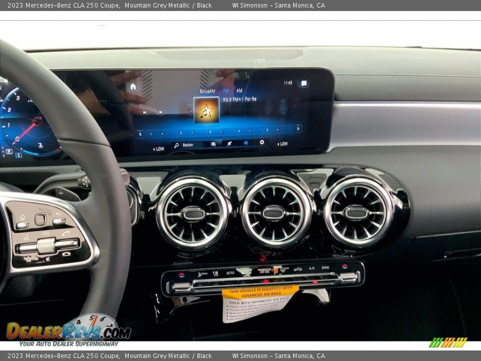 Controls of 2023 Mercedes-Benz CLA 250 Coupe Photo #7