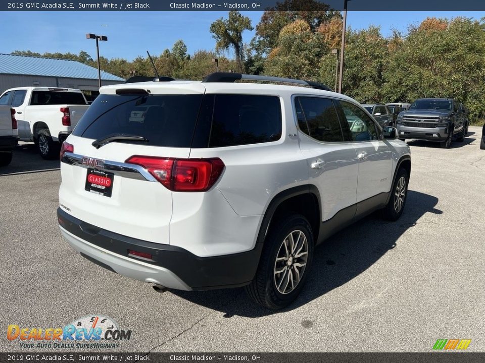 2019 GMC Acadia SLE Summit White / Jet Black Photo #3
