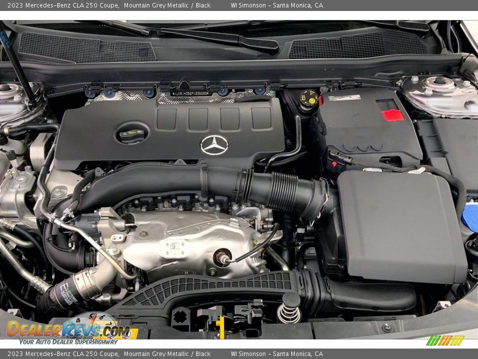 2023 Mercedes-Benz CLA 250 Coupe 2.0 Liter Turbocharged DOHC 16-Valve VVT 4 Cylinder Engine Photo #9