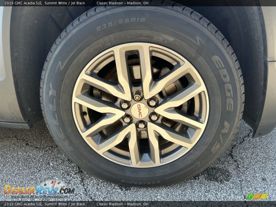 2019 GMC Acadia SLE Summit White / Jet Black Photo #5