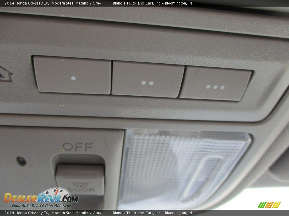 2014 Honda Odyssey EX Modern Steel Metallic / Gray Photo #28