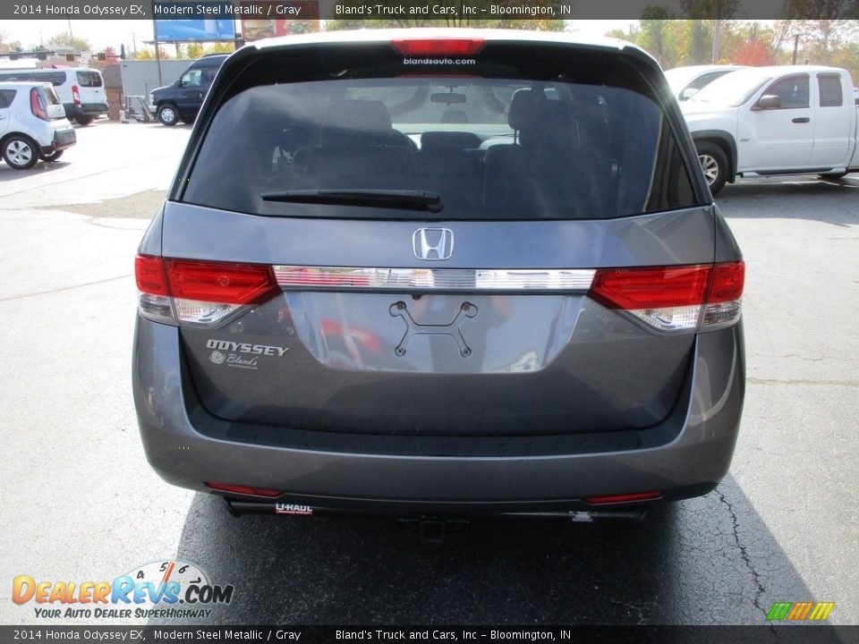 2014 Honda Odyssey EX Modern Steel Metallic / Gray Photo #31