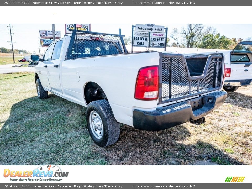 2014 Ram 2500 Tradesman Crew Cab 4x4 Bright White / Black/Diesel Gray Photo #6