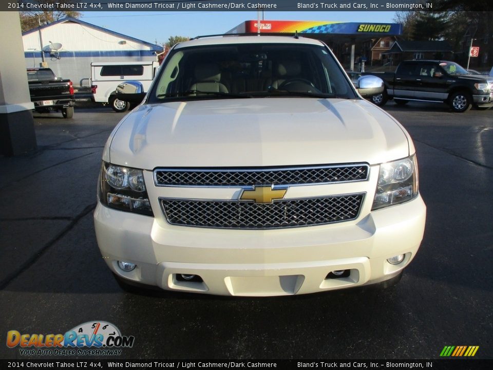 2014 Chevrolet Tahoe LTZ 4x4 White Diamond Tricoat / Light Cashmere/Dark Cashmere Photo #32