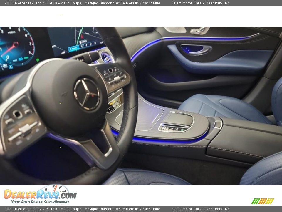 Yacht Blue Interior - 2021 Mercedes-Benz CLS 450 4Matic Coupe Photo #6