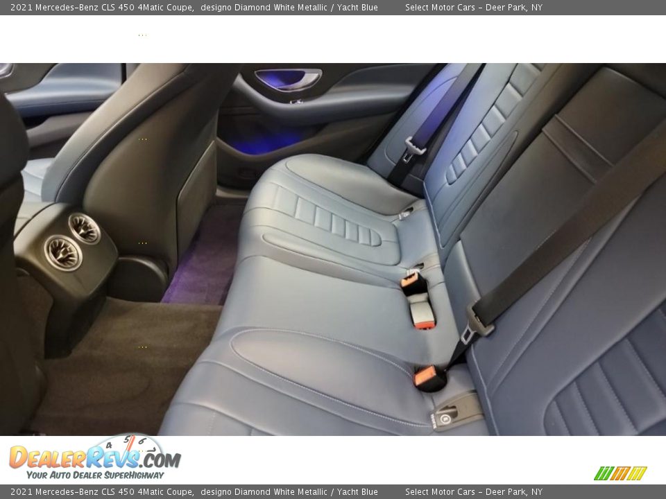 Rear Seat of 2021 Mercedes-Benz CLS 450 4Matic Coupe Photo #7