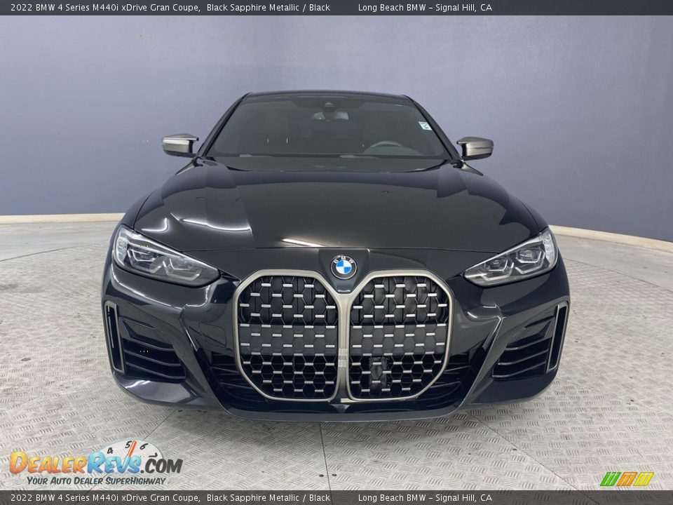 2022 BMW 4 Series M440i xDrive Gran Coupe Black Sapphire Metallic / Black Photo #2