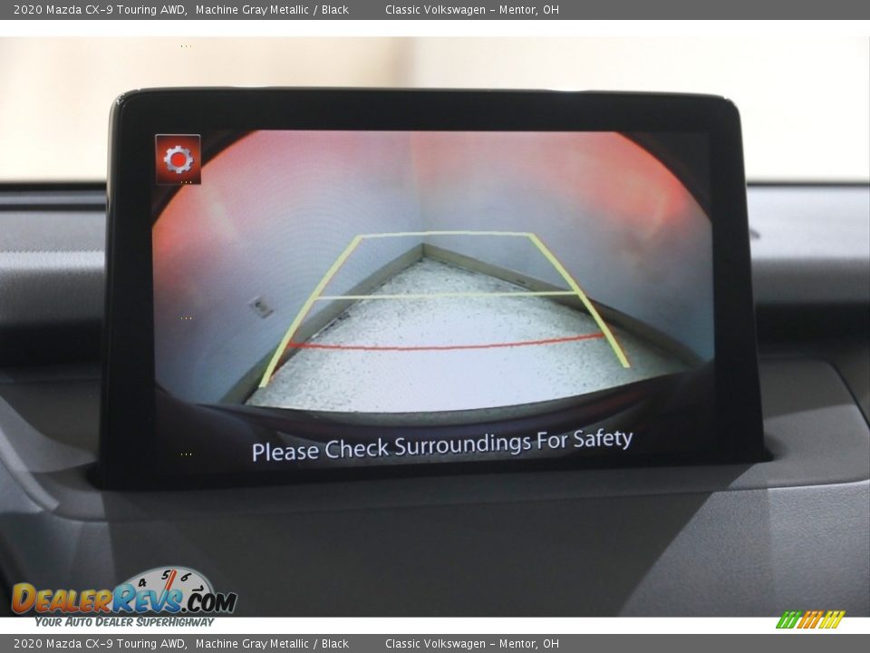 2020 Mazda CX-9 Touring AWD Machine Gray Metallic / Black Photo #12