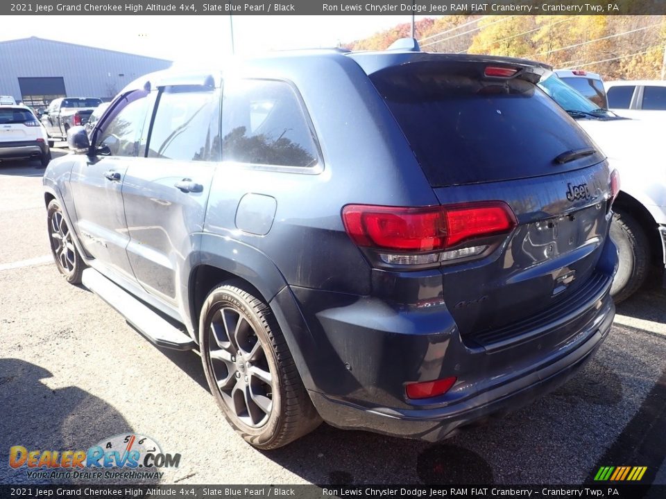 2021 Jeep Grand Cherokee High Altitude 4x4 Slate Blue Pearl / Black Photo #4