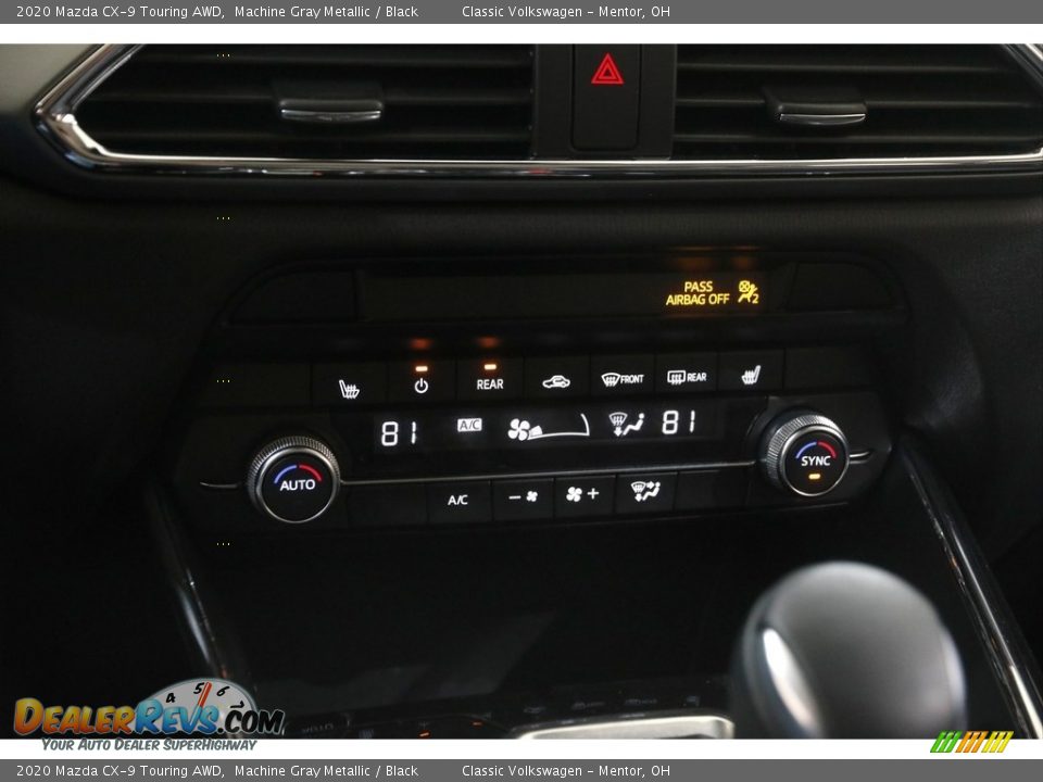 2020 Mazda CX-9 Touring AWD Machine Gray Metallic / Black Photo #13