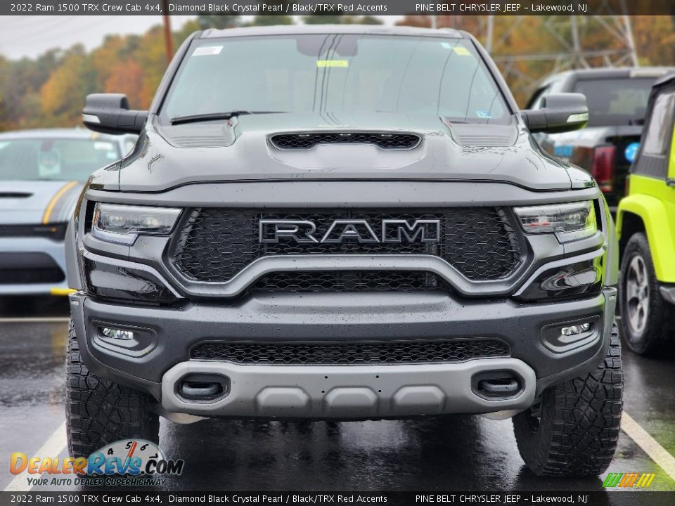 Diamond Black Crystal Pearl 2022 Ram 1500 TRX Crew Cab 4x4 Photo #3