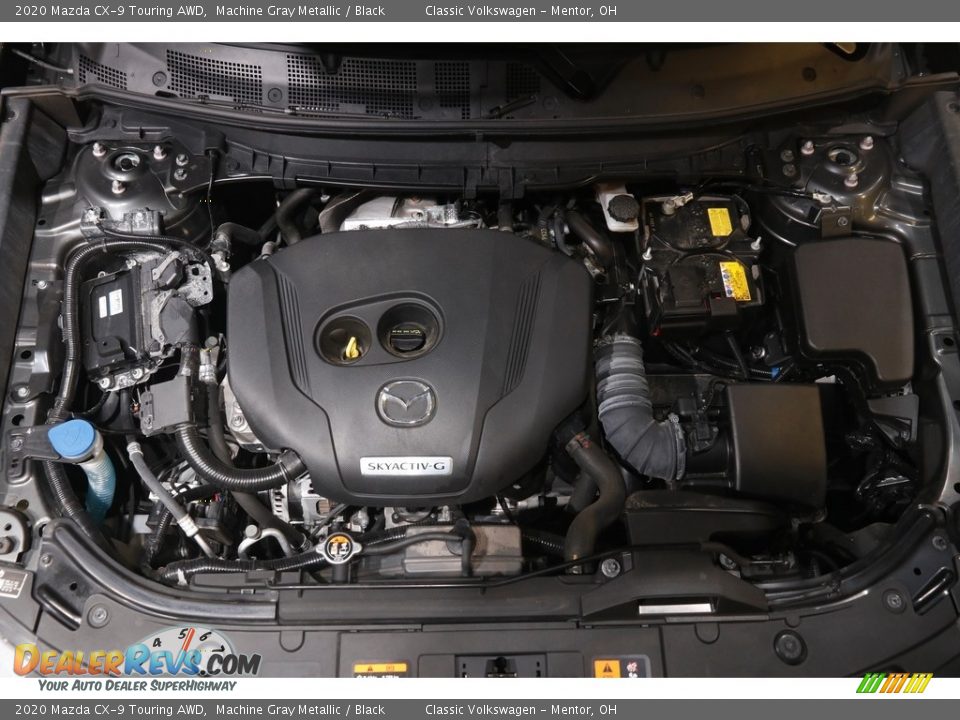 2020 Mazda CX-9 Touring AWD Machine Gray Metallic / Black Photo #20
