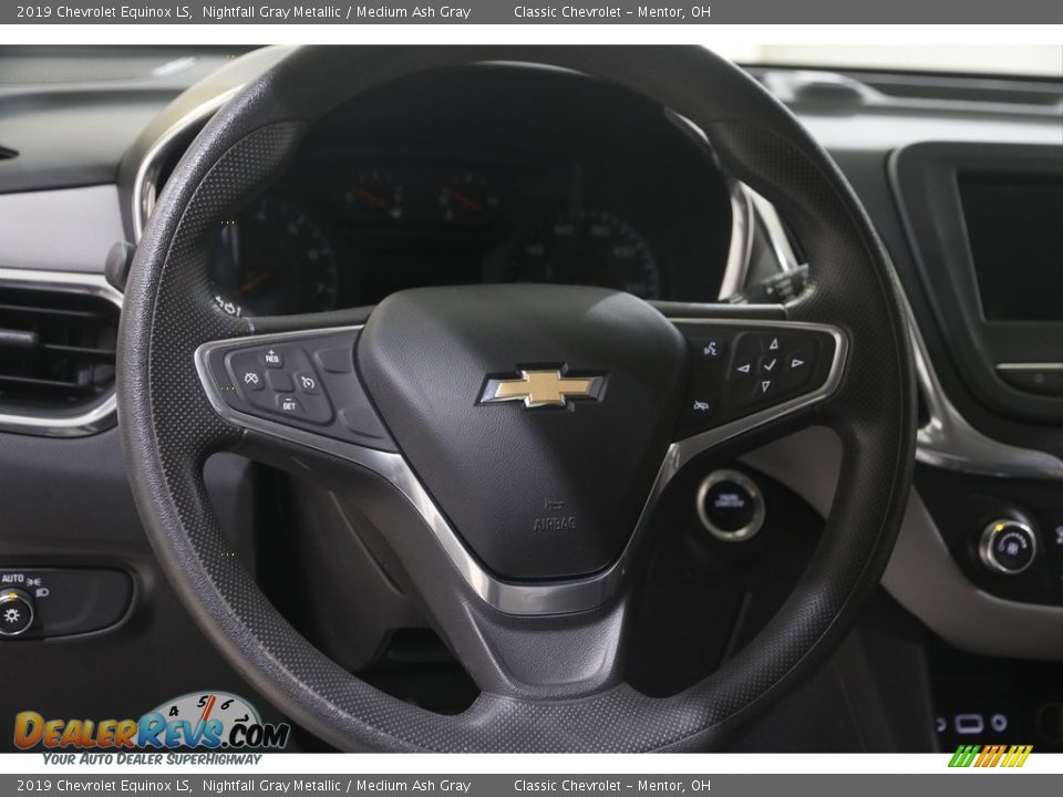 2019 Chevrolet Equinox LS Nightfall Gray Metallic / Medium Ash Gray Photo #7