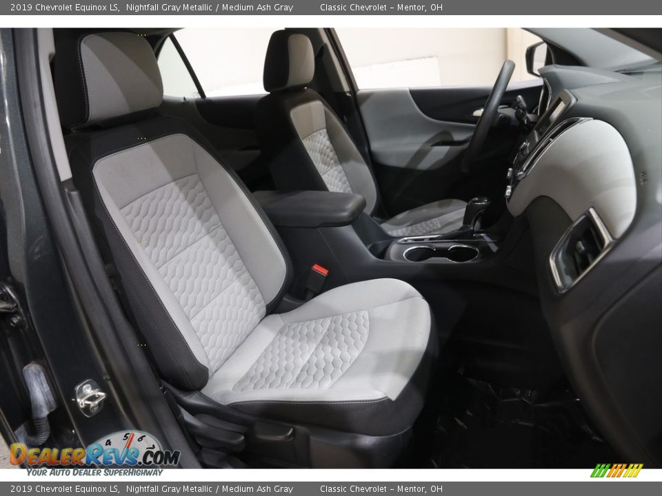 2019 Chevrolet Equinox LS Nightfall Gray Metallic / Medium Ash Gray Photo #14