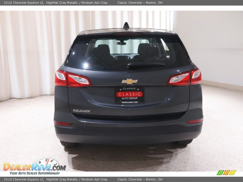 2019 Chevrolet Equinox LS Nightfall Gray Metallic / Medium Ash Gray Photo #17