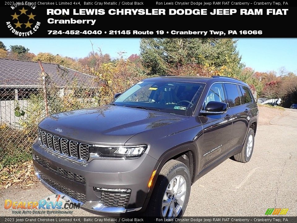 2023 Jeep Grand Cherokee L Limited 4x4 Baltic Gray Metallic / Global Black Photo #1