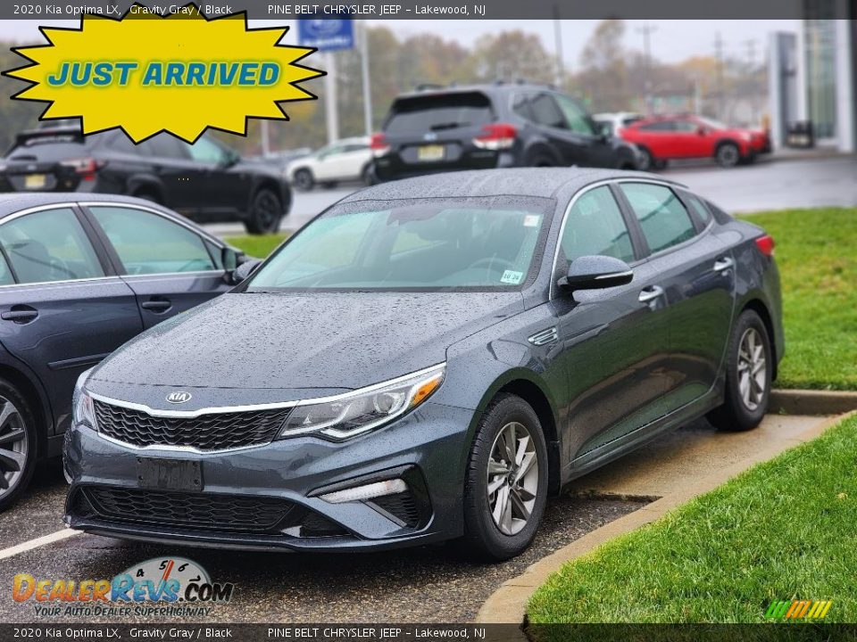 2020 Kia Optima LX Gravity Gray / Black Photo #1