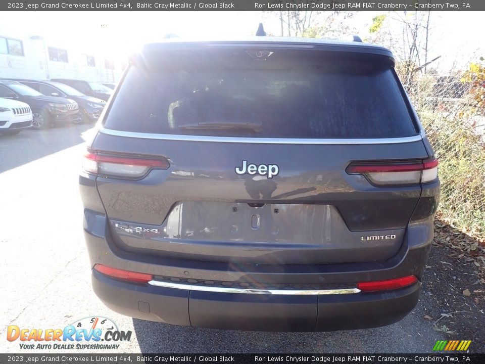 2023 Jeep Grand Cherokee L Limited 4x4 Baltic Gray Metallic / Global Black Photo #5