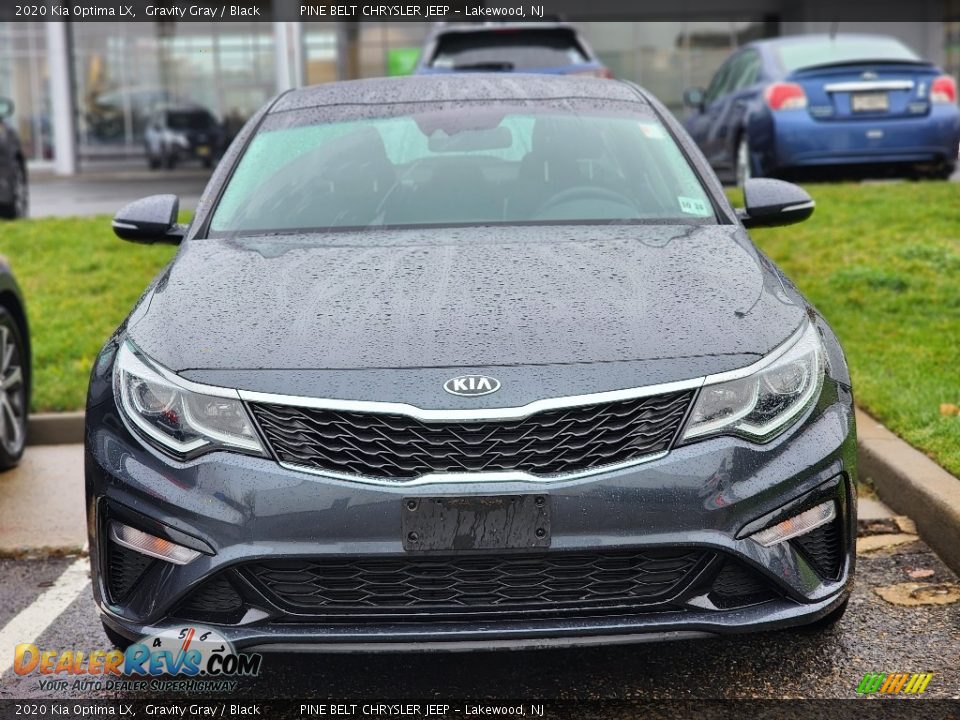 2020 Kia Optima LX Gravity Gray / Black Photo #3