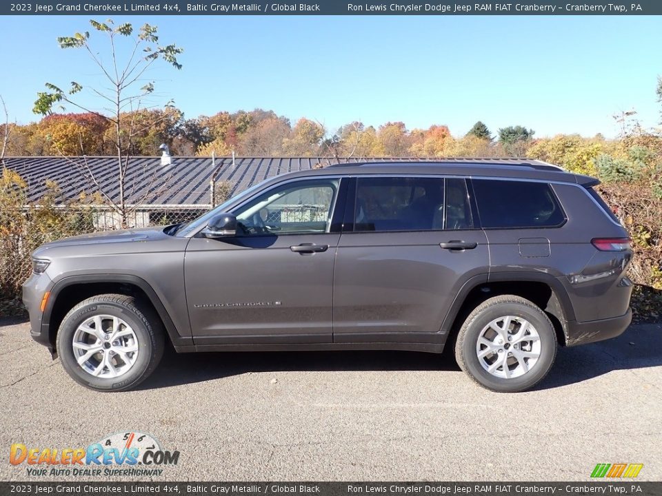 2023 Jeep Grand Cherokee L Limited 4x4 Baltic Gray Metallic / Global Black Photo #7
