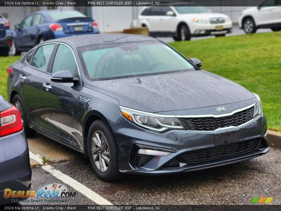 2020 Kia Optima LX Gravity Gray / Black Photo #4