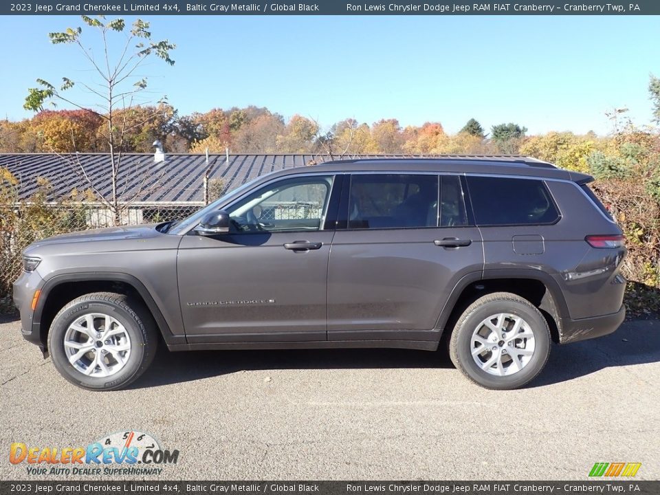 2023 Jeep Grand Cherokee L Limited 4x4 Baltic Gray Metallic / Global Black Photo #8