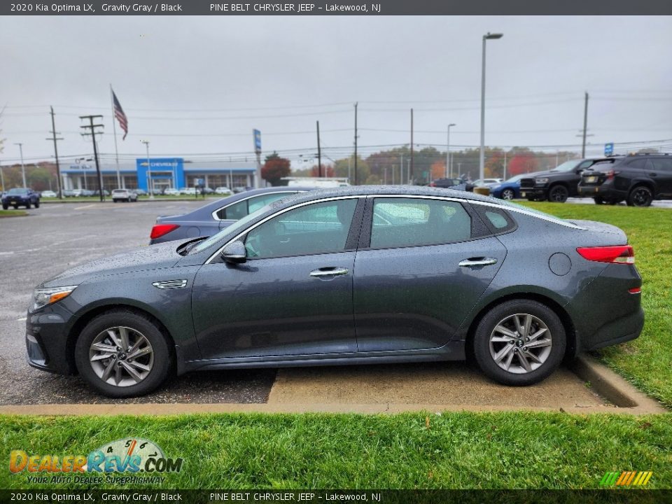 2020 Kia Optima LX Gravity Gray / Black Photo #9