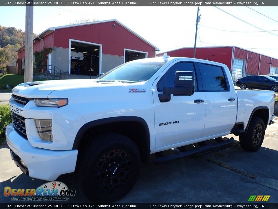 2022 Chevrolet Silverado 2500HD LTZ Crew Cab 4x4 Summit White / Jet Black Photo #1