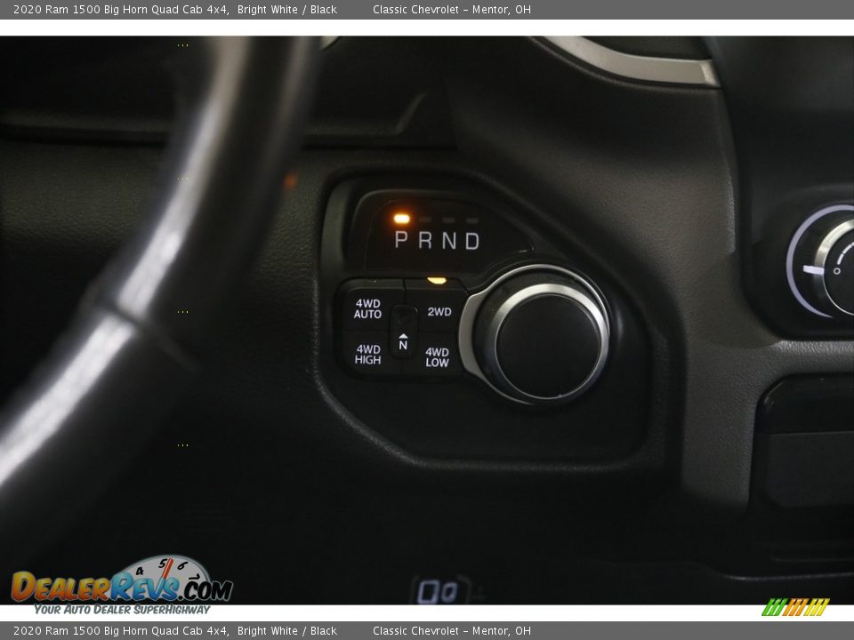 2020 Ram 1500 Big Horn Quad Cab 4x4 Bright White / Black Photo #14