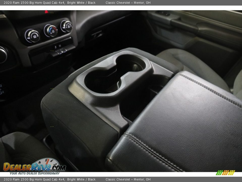 2020 Ram 1500 Big Horn Quad Cab 4x4 Bright White / Black Photo #15