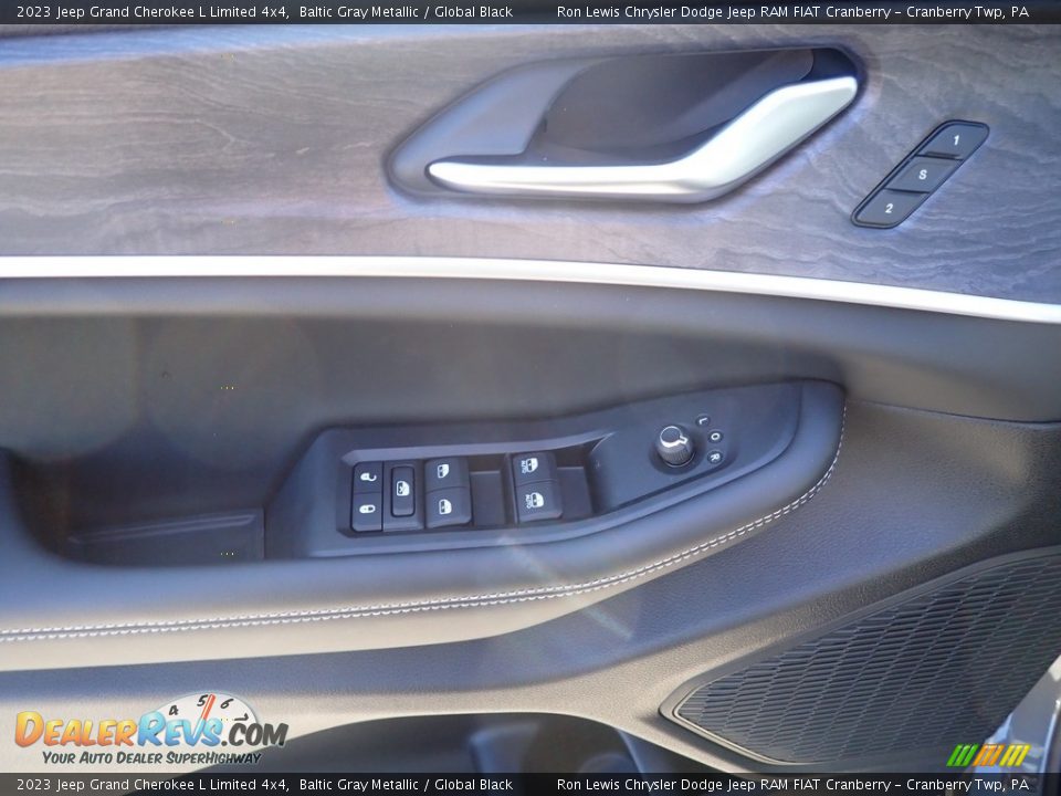 2023 Jeep Grand Cherokee L Limited 4x4 Baltic Gray Metallic / Global Black Photo #14