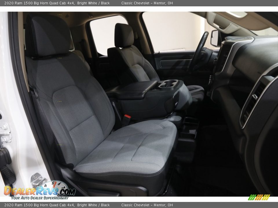 2020 Ram 1500 Big Horn Quad Cab 4x4 Bright White / Black Photo #16