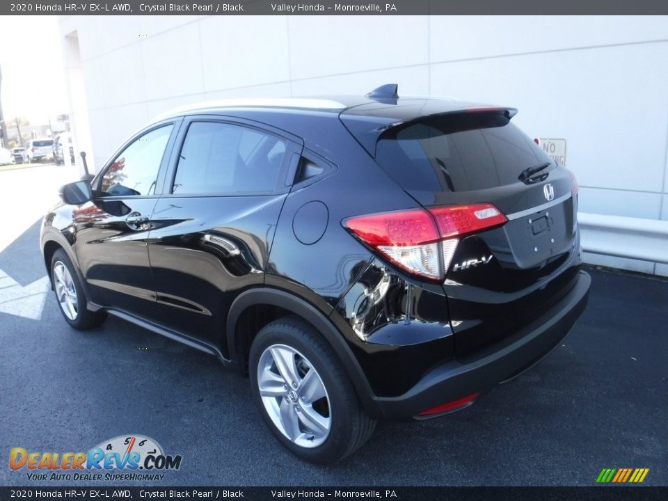 2020 Honda HR-V EX-L AWD Crystal Black Pearl / Black Photo #11