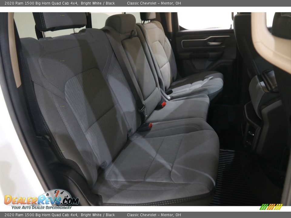 2020 Ram 1500 Big Horn Quad Cab 4x4 Bright White / Black Photo #17