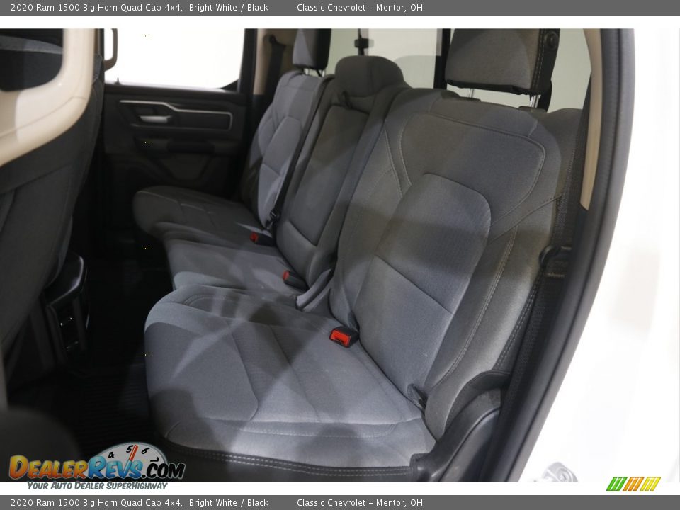 2020 Ram 1500 Big Horn Quad Cab 4x4 Bright White / Black Photo #18