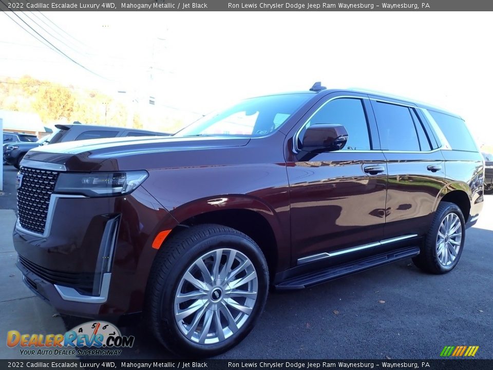 2022 Cadillac Escalade Luxury 4WD Mahogany Metallic / Jet Black Photo #1