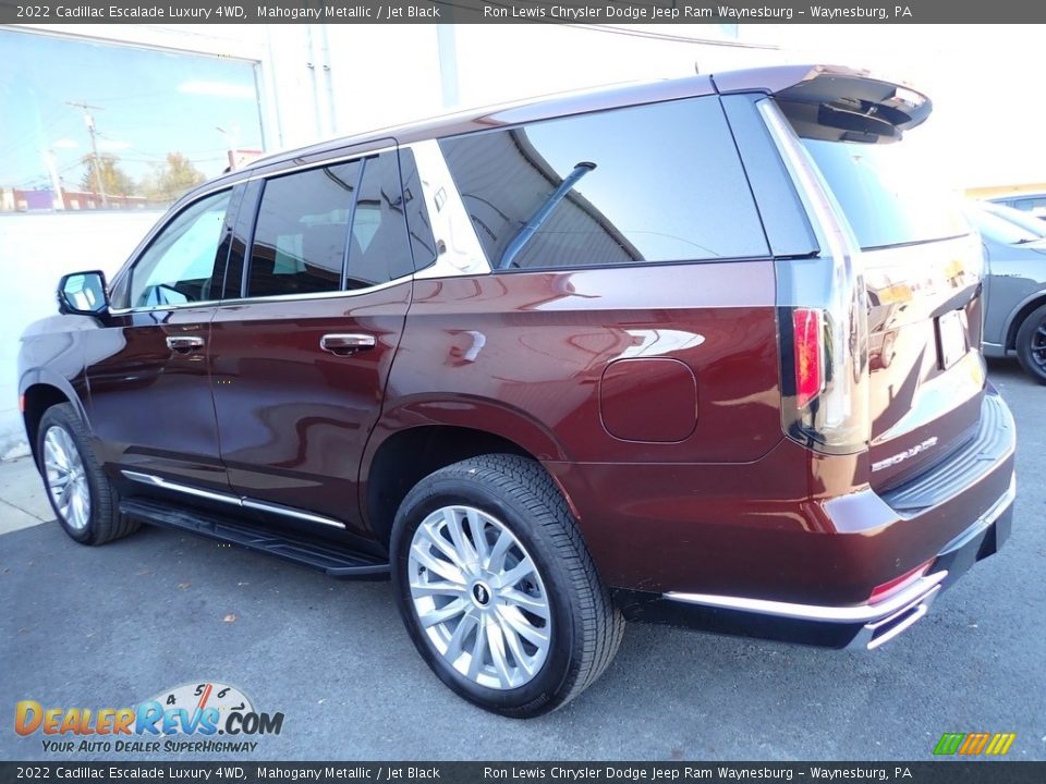 2022 Cadillac Escalade Luxury 4WD Mahogany Metallic / Jet Black Photo #2