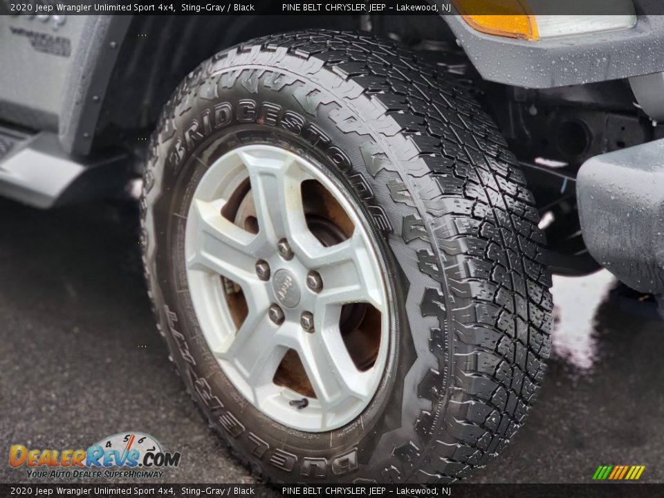 2020 Jeep Wrangler Unlimited Sport 4x4 Sting-Gray / Black Photo #5