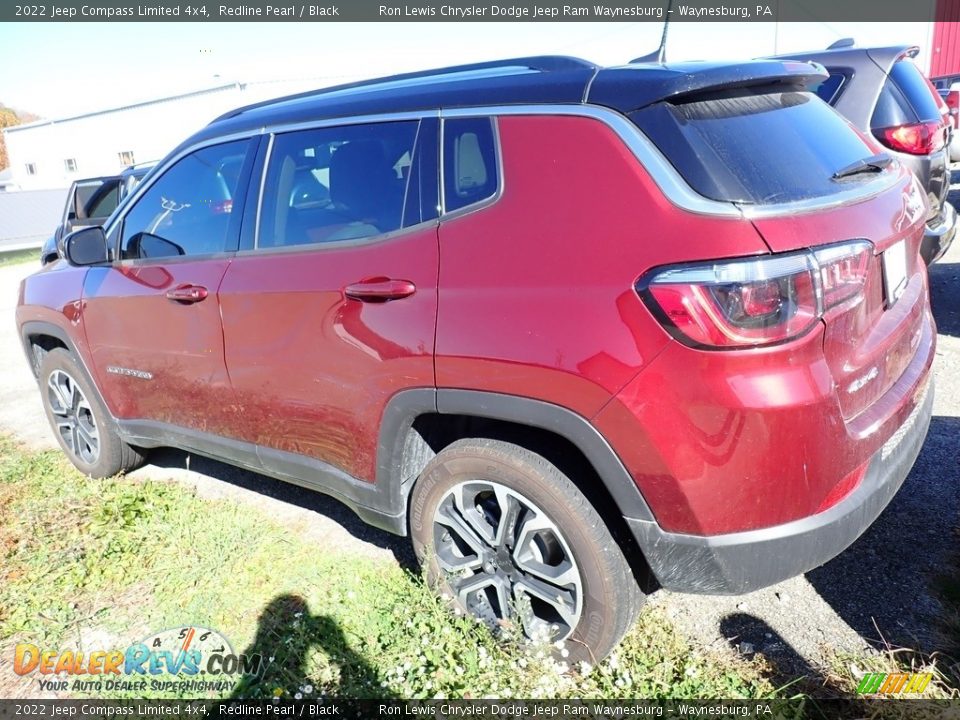 2022 Jeep Compass Limited 4x4 Redline Pearl / Black Photo #2