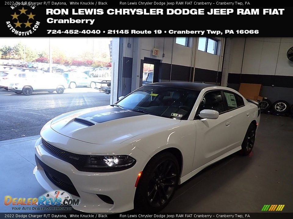 2022 Dodge Charger R/T Daytona White Knuckle / Black Photo #1