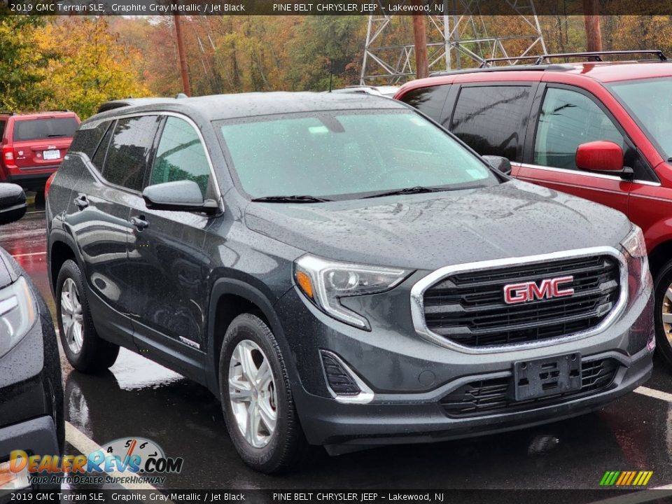 2019 GMC Terrain SLE Graphite Gray Metallic / Jet Black Photo #4