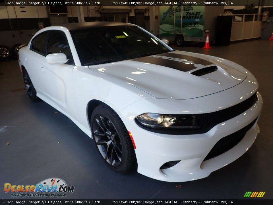 2022 Dodge Charger R/T Daytona White Knuckle / Black Photo #3